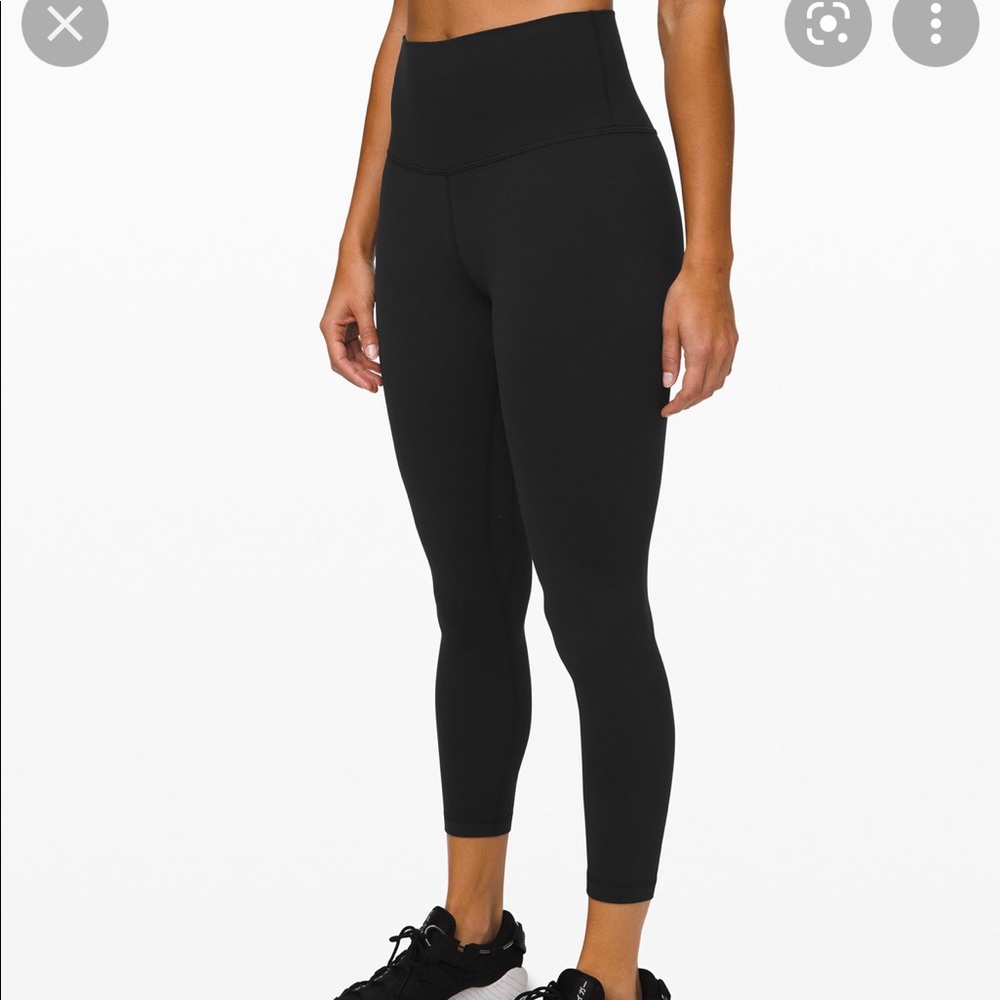 Lululemon Align 25” Black Leggings Size 4
